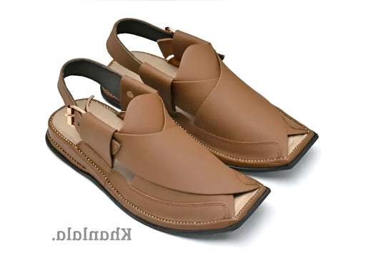 Zalmi Light Brown Chappal